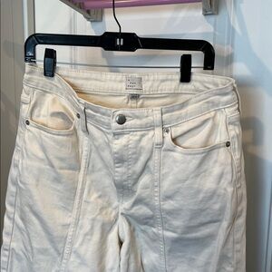 Stylish Cream Women's Jeans